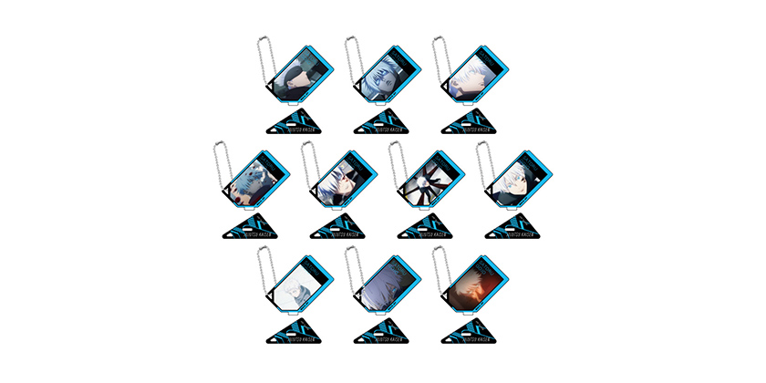 呪術廻戦 五条悟 アクリルキーホルダー ぷちスタンドディスプレイ