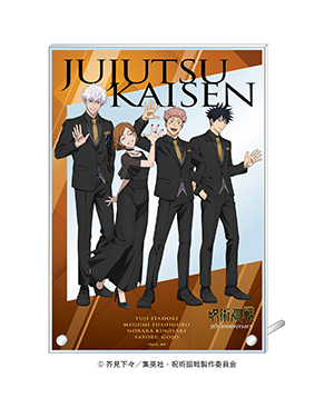 呪術廻戦　5周年 アクリルジオラマ 虎杖悠仁 伏黒恵 狗巻棘 乙骨憂太 GOODS｜TVアニメ「呪術廻戦」公式サイト