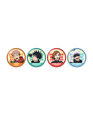 呪術廻戦 ナムコ限定 スクエア缶バッジ 5月27日よりプライズ展開!